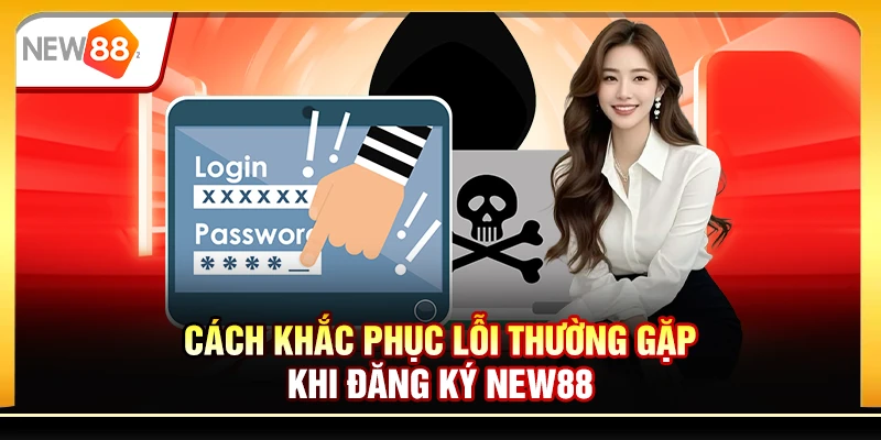 Cách khắc phục lỗi thường gặp khi đăng ký New88
