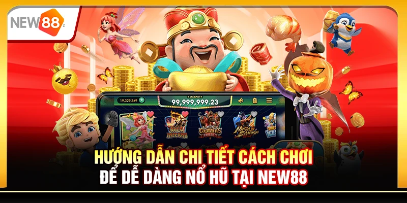 Hướng dẫn chi tiết cách chơi để dễ dàng nổ hũ tại New88