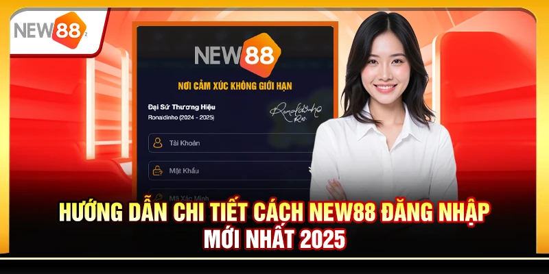 Hướng dẫn chi tiết cách New88 đăng nhập mới nhất 2025