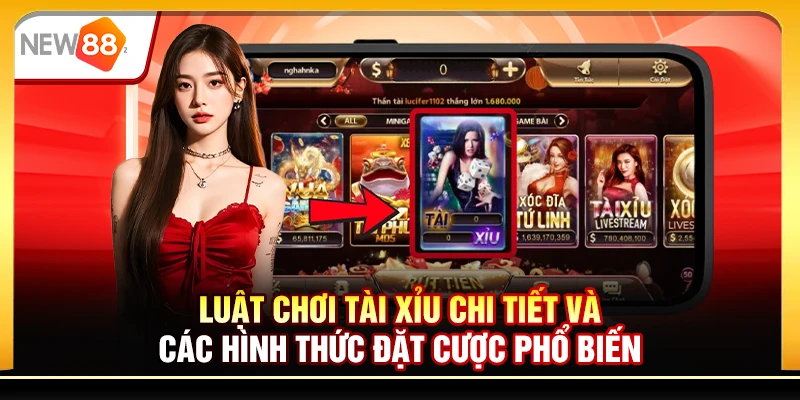 Luật chơi tài xỉu chi tiết và các hình thức đặt cược phổ biến
