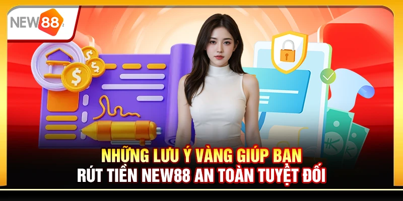 Những lưu ý vàng giúp bạn rút tiền New88 an toàn tuyệt đối