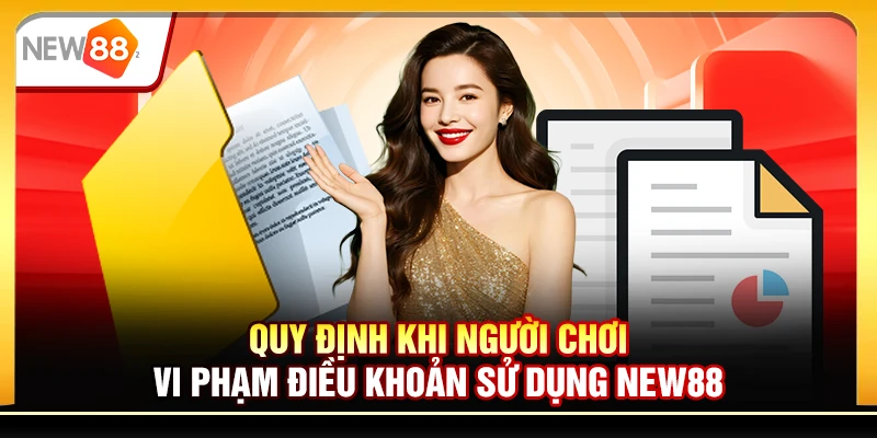 Quy định khi người chơi vi phạm điều khoản sử dụng New88
